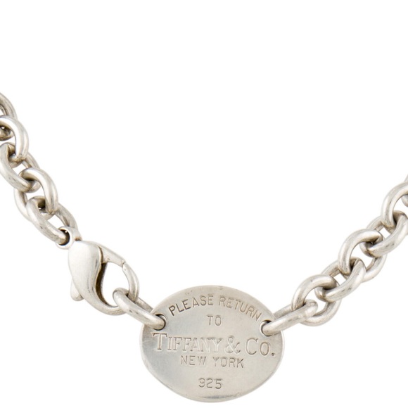 Tiffany & Co. Return to Tiffany® Oval Tag Necklace - Authentic - Picture 6 of 16